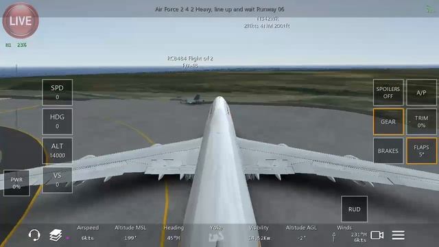 Infinite Flight Online Multiplayer Training Server(ATC)
BOEING B747-8/Takeoff ✈🚭📵✈ смотреть онлайн