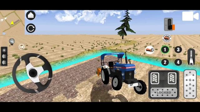 Tractor Framing Driver: Village Simulator 2023 - Forage plow Farm Harvester - android gameplay смотреть онлайн