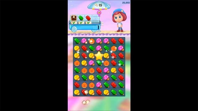 Ice Cream Paradise - Match 3 Puzzle Adventure (Gameplay Android) смотреть онлайн
