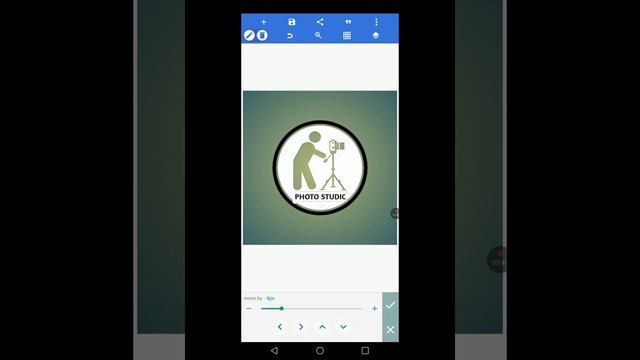 How to draw a logo on android phone|photo studio logo on pixellab смотреть онлайн