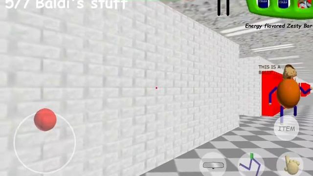 I Went Into Baldi's Dream School! | The Dream World Mobile | Baldi's Basics Mod смотреть онлайн