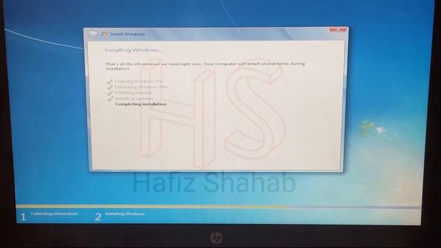 How To Install Window Seven 7 Ultimate Edition x86 - Hafiz Shahab смотреть онлайн