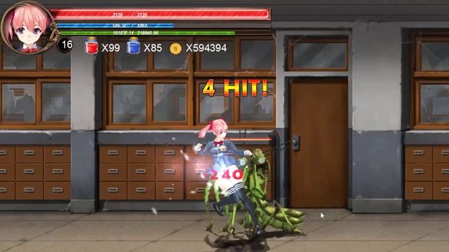 Fighting Girl Sakura-R Gameplay Stage 11 смотреть онлайн