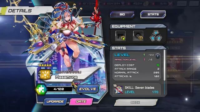 SF Girls: Gacha New Agent Masamune | Nutaku Games