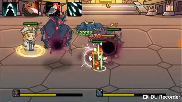 Pocket Heroes прохождение двух демонов! смотреть онлайн