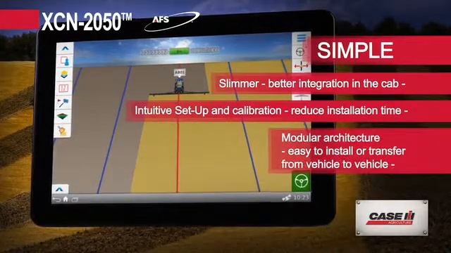 Nový monitor CASE IH XCN 2050 s OS Android смотреть онлайн