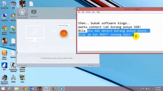 Cara senang root android menggunakan software :D смотреть онлайн
