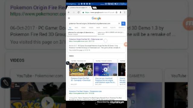 How download Pokemon origins fire red 3D in any Android device//k.s.trchnical gamer// смотреть онлайн