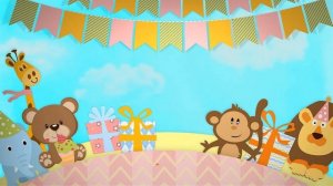 Футаж-фон ДЕТСКИЙ для видеомонтажа HD-13