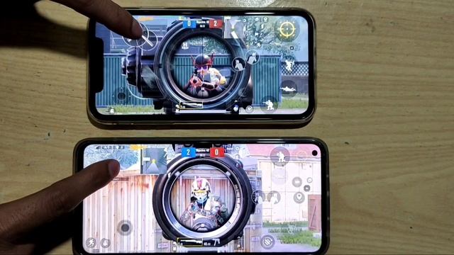 Android vs iPhone PUBG Comparison Test - 60fps vs 90fps - Mi 10T VS iPhone 11 |Best device for PUBG смотреть онлайн