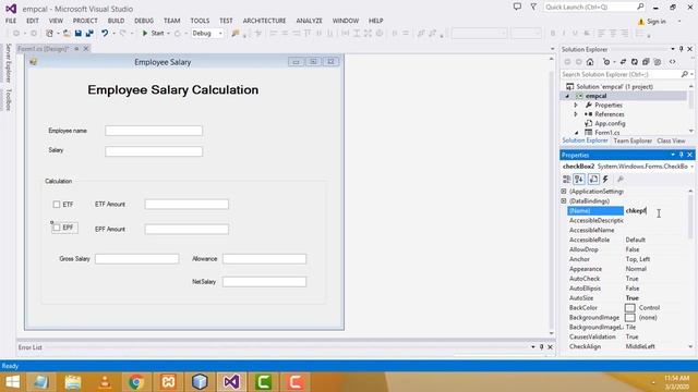 Employee Salary Calculation Using C#.NET смотреть онлайн