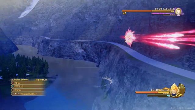 Vegeta vs Android 18 | Dragon Ball Z: Kakarot | Story Mode Gameplay смотреть онлайн