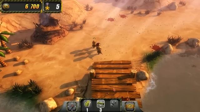 Tiny Troopers - Misión 11 "Dos más uno" [Walkthrough] смотреть онлайн