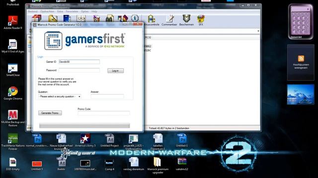 Warrock Promo Code Generator V2 смотреть онлайн