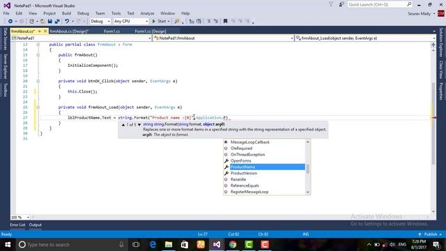 How to Make a Simple NotePad in Visual Studio Windows Form Application Part 3 смотреть онлайн