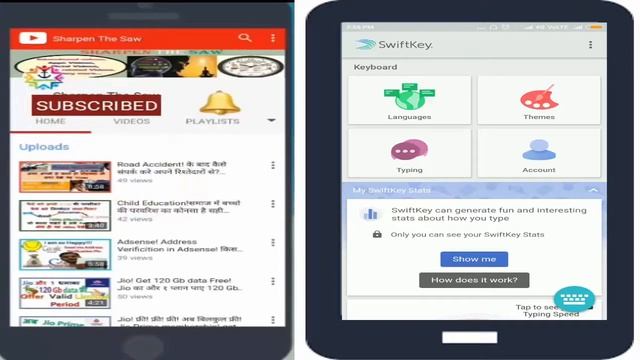 One Of The Best Keyboard Apps For Android./how to grow speed of android mobile typing[Hindi] смотреть онлайн