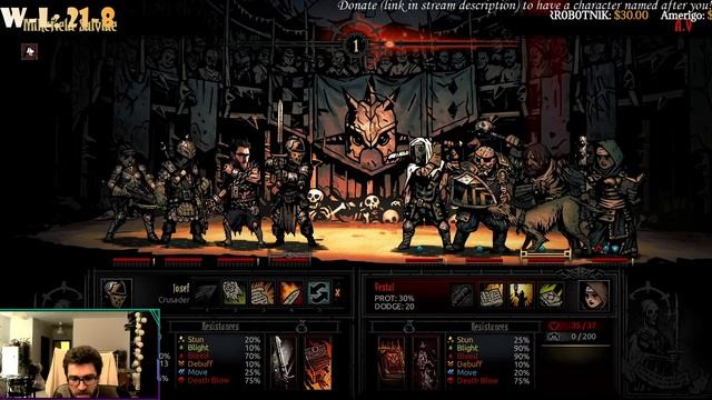 Back to sending Lepers to Brazil | Smurfing in Champion | The Butcher's Circus | Darkest Dungeon смотреть онлайн