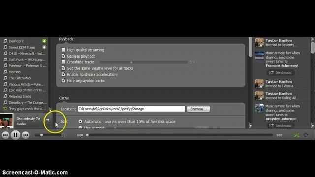 Spotify and song glitch смотреть онлайн