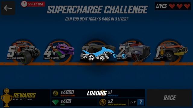Hot Wheels: Race Off - SUPERCHARGE Challenge #25 (iOS Android) смотреть онлайн