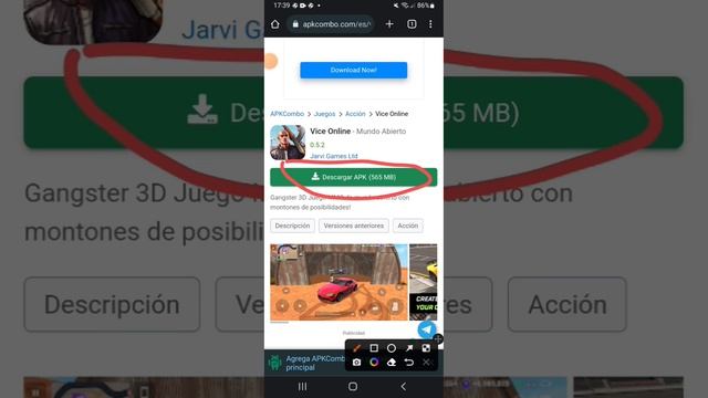 Como Descargar Vice Online Para Android Pt1 смотреть онлайн