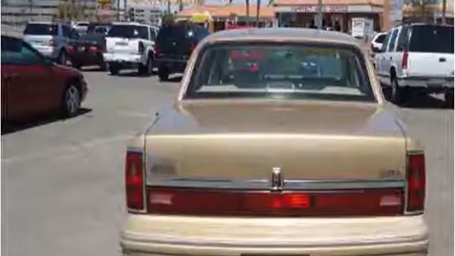 1991 Lincoln Town Car Used Cars Las Vegas NV смотреть онлайн