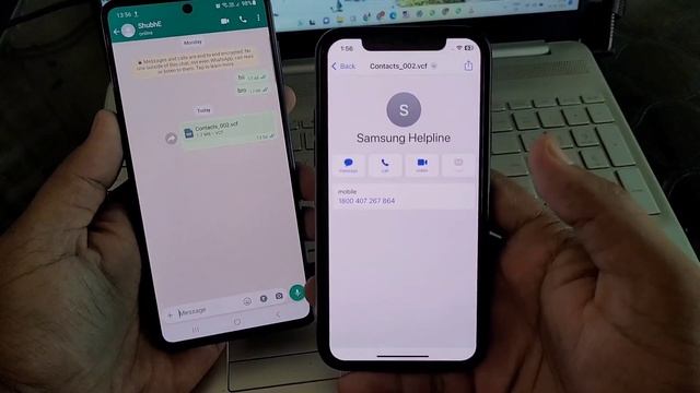 How to Transfer contacts from android to iphone Without app | contact Transfer Android to iphone смотреть онлайн