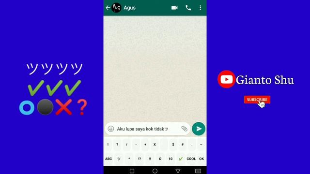 Cara Membuat Tulisan Keren di WhatsApp - Tulisan Jepang ツツツ смотреть онлайн
