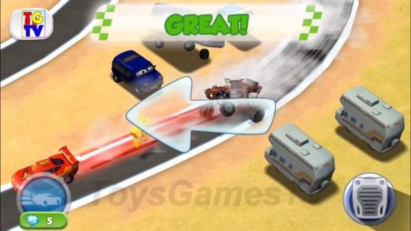 Disney Pixar Cars Idle Threat vs Lightning McQueen & more | Cars Fast as Lightning