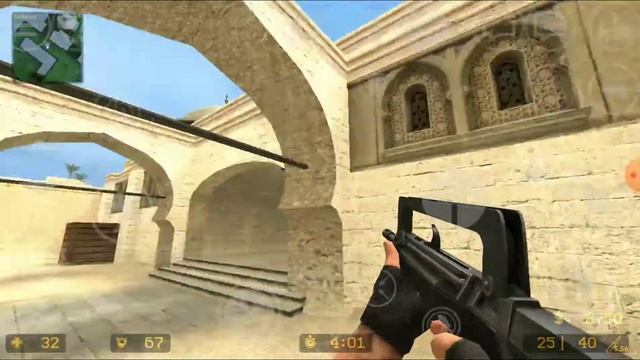CS Source de_dust Mobile Gameplay (beta) смотреть онлайн