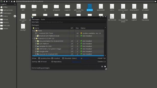 Android-SDK en Debian GNU/Linux смотреть онлайн