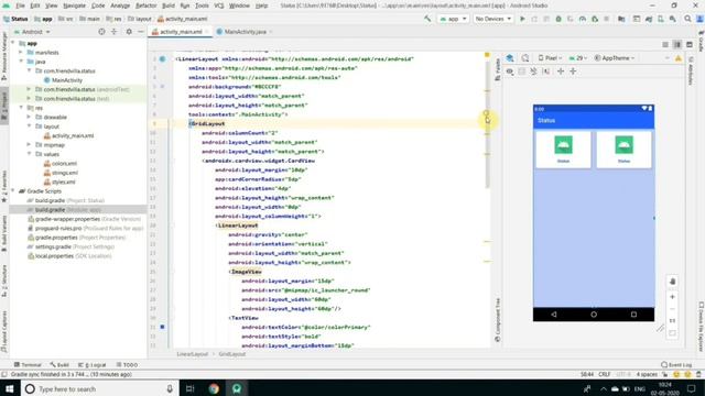 A Status App (Part-1) | Android Studio Project, Kodular Project to Android Studio | MakeEasy смотреть онлайн