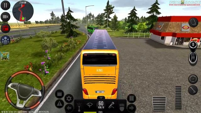 Bus Simulator : Ultimate #17 - Coach Bus SETRA Road Driving - Android GamePlay смотреть онлайн