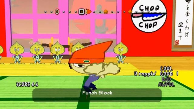 Parappa the Rapper PSP - Stage 1 Remix C (1080p) смотреть онлайн