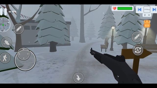 Evil Snowmen 2 (by EvgenoLab) - free offline adventure horror game for Android - gameplay. смотреть онлайн