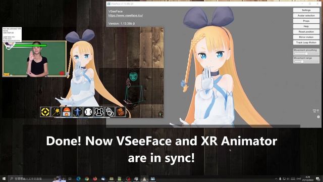 【XR Animator】Connect with VSeeFace via VMC-protocol смотреть онлайн