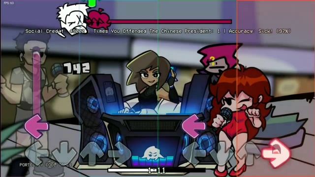 FNF - Super Idol Vs Girlfriend Android Port смотреть онлайн