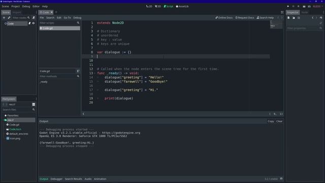 Dictionaries - How to Code in Godot: Beginner Basics смотреть онлайн