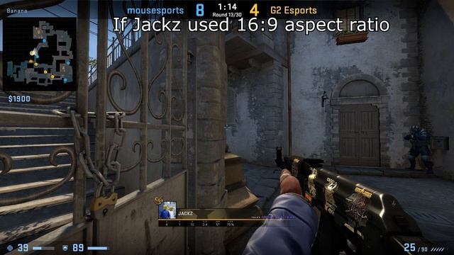 Counter strike global offensive 4:3 moment - Jackz doesn't see enemy on edge of screen смотреть онлайн