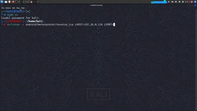 create android payload with msfvenom kali linux 2022 смотреть онлайн