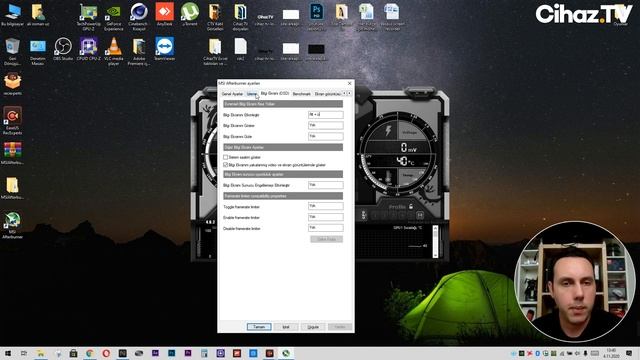 MSI Afterburner ile FPS, İşlemci ve Ekran Kartı Sıcaklık Değerlerini Ekranda Göstermek смотреть онлайн