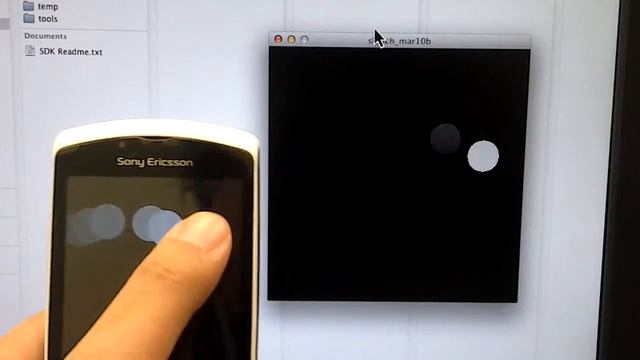 Using Processing Net library on Android phone смотреть онлайн