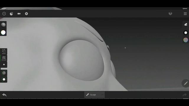 3d Sculpting Using Android Device | Cartoon Character Head | Part 2 смотреть онлайн