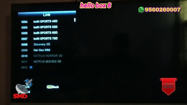 Hellobox 8 H.265 DVB-T2 DVB S2 Combo Satellite Receiver Autoroll PowerVu Biss Support Support CCCA смотреть онлайн