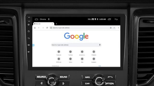 Android 11.0 Double Din GPS Car Stereo Radio 9'' HD 1080P (A2795) UI display+reversing connection смотреть онлайн