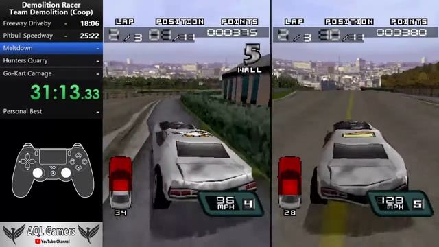 🔴[Speedrun Team Demolition Coop] Demolition Racer (PS1) on Marauder - 1:02:57 (WR) смотреть онлайн