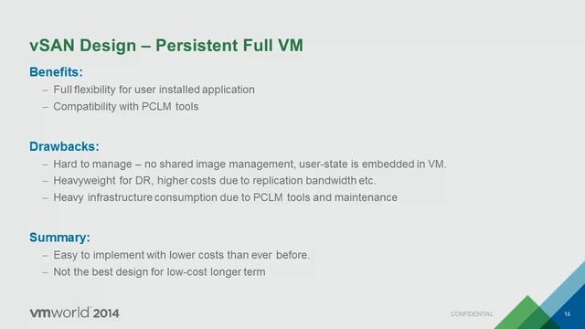 VMworld 2014: EUC2551 - Re-Imagining VDI Design: Architecture for Next-Gen Desktops смотреть онлайн