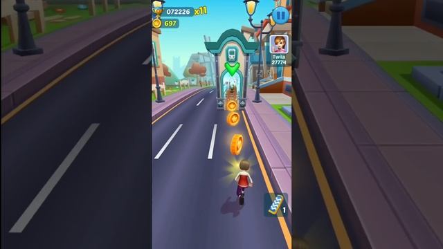 Subway Princess Runner #52 - FUN TIME | Android/iOS Gameplay HD смотреть онлайн