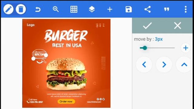 Social Media Post design in Android | Burger Post Design | Free PLP File | IT360 смотреть онлайн