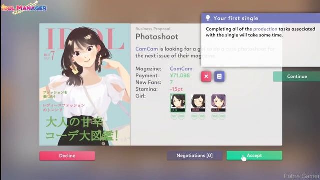 IDOL MANAGER – YG Zangetsu YG смотреть онлайн