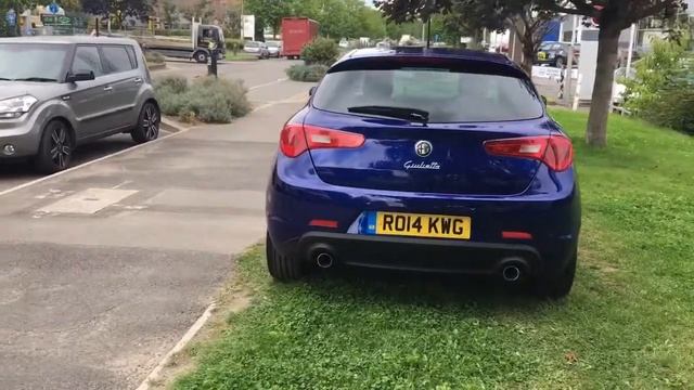 2014 Alfa Romeo Giulietta JTDM-2 SPORTIVA NAV 2l Blue RO14KWG смотреть онлайн